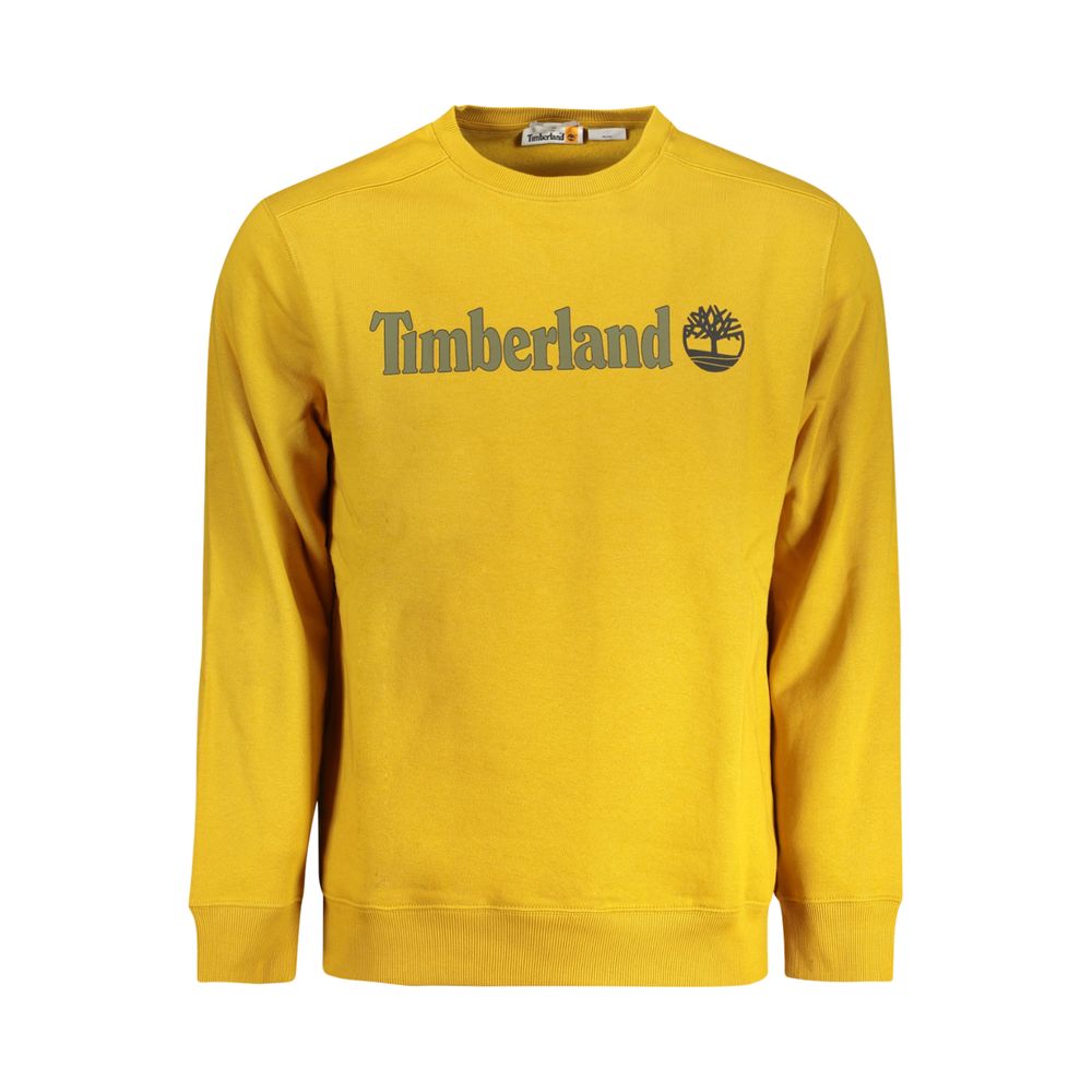 

Желтый хлопковый мужской свитер Timberland