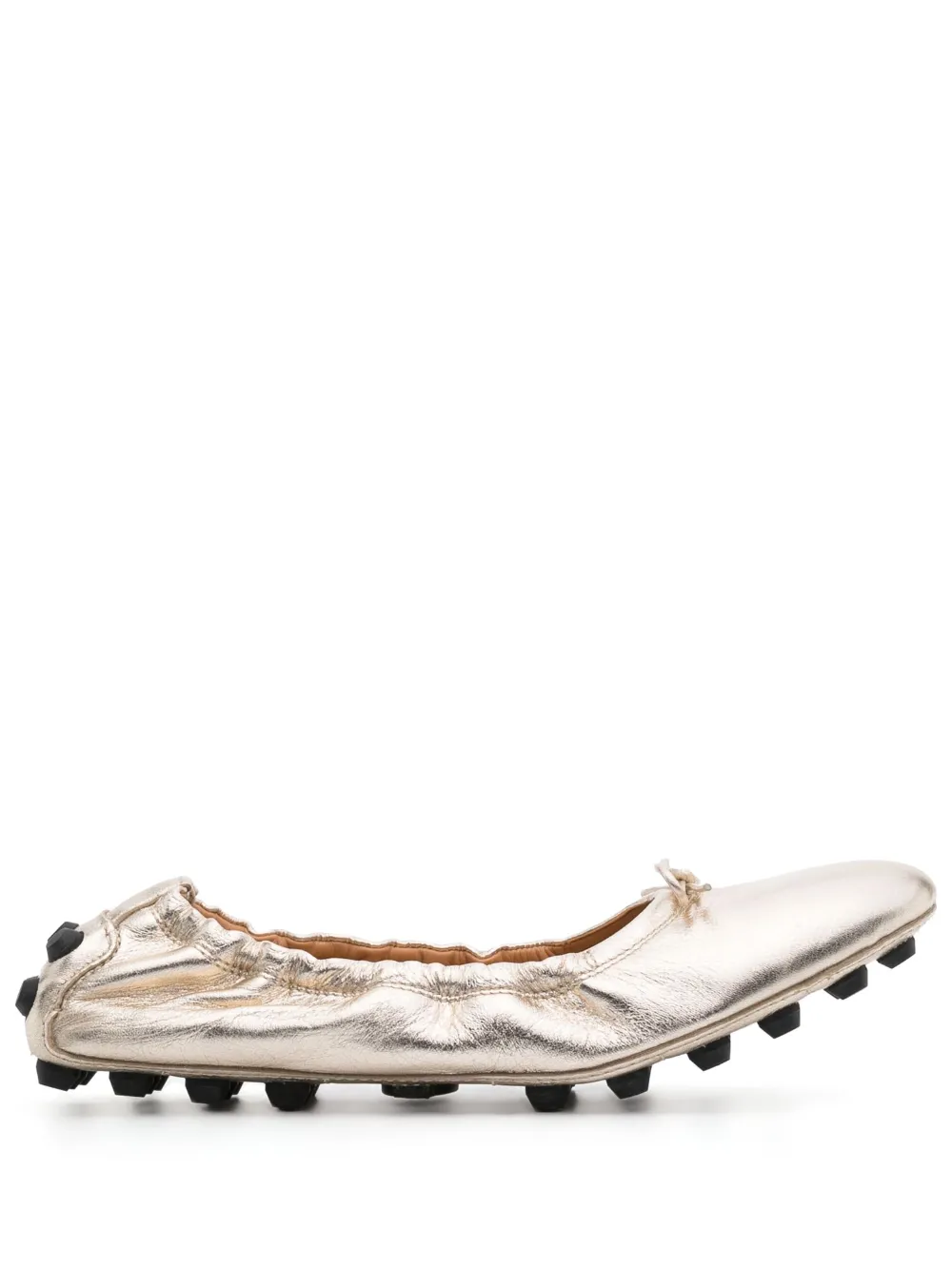 Балетки Bubble TOD'S, золотой