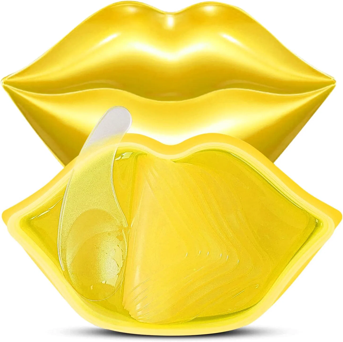Маска для губ Charm Kiss увлажняющая, 20 шт, золотой