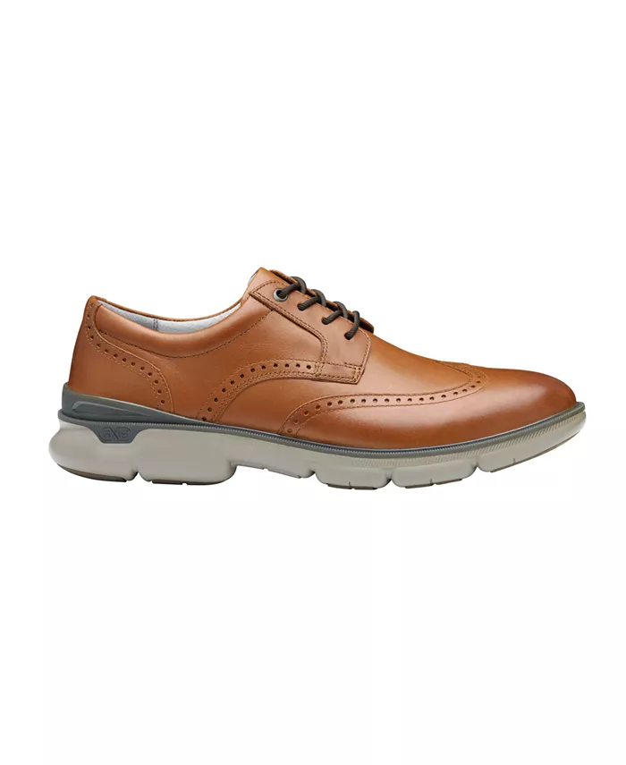Мужские повседневные туфли XC4 Tanner Wingtip Johnston & Murphy, коричневый — фото 2
