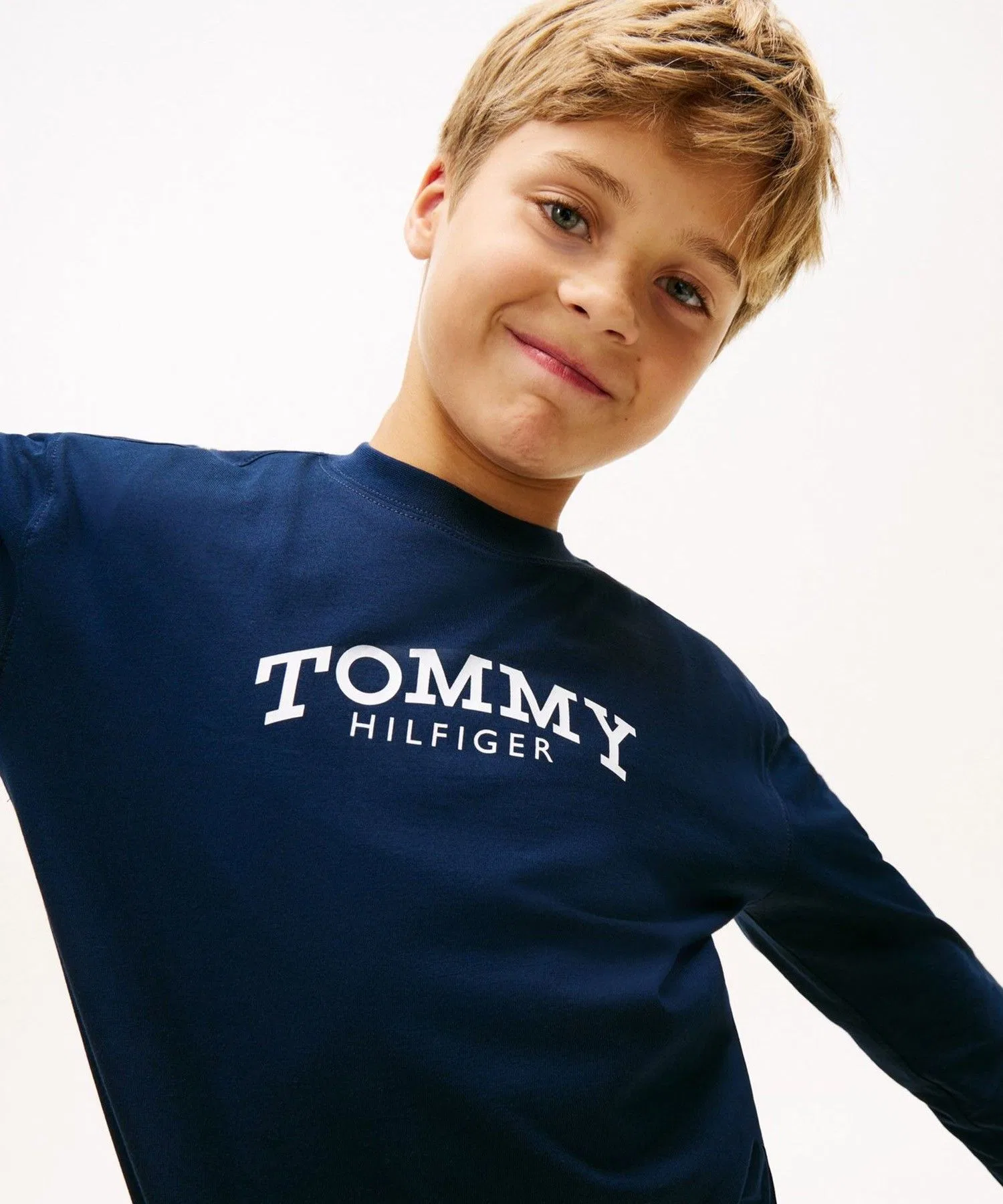 Детская футболка с длинным рукавом TOMMY HILFIGER — фото 2