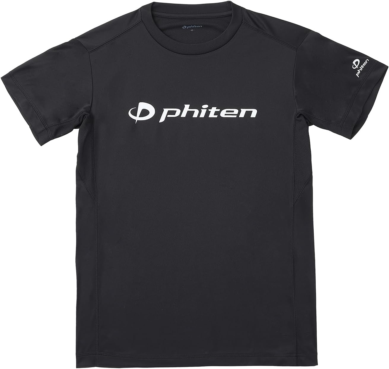 

Футболка Phiten RAKU, с коротким рукавом, унисекс, спортивная, для клубных мероприятий, с логотипом, черно-белый, Черный, Футболка Phiten RAKU, с коротким рукавом, унисекс, спортивная, для клубных мероприятий, с логотипом, черно-белый