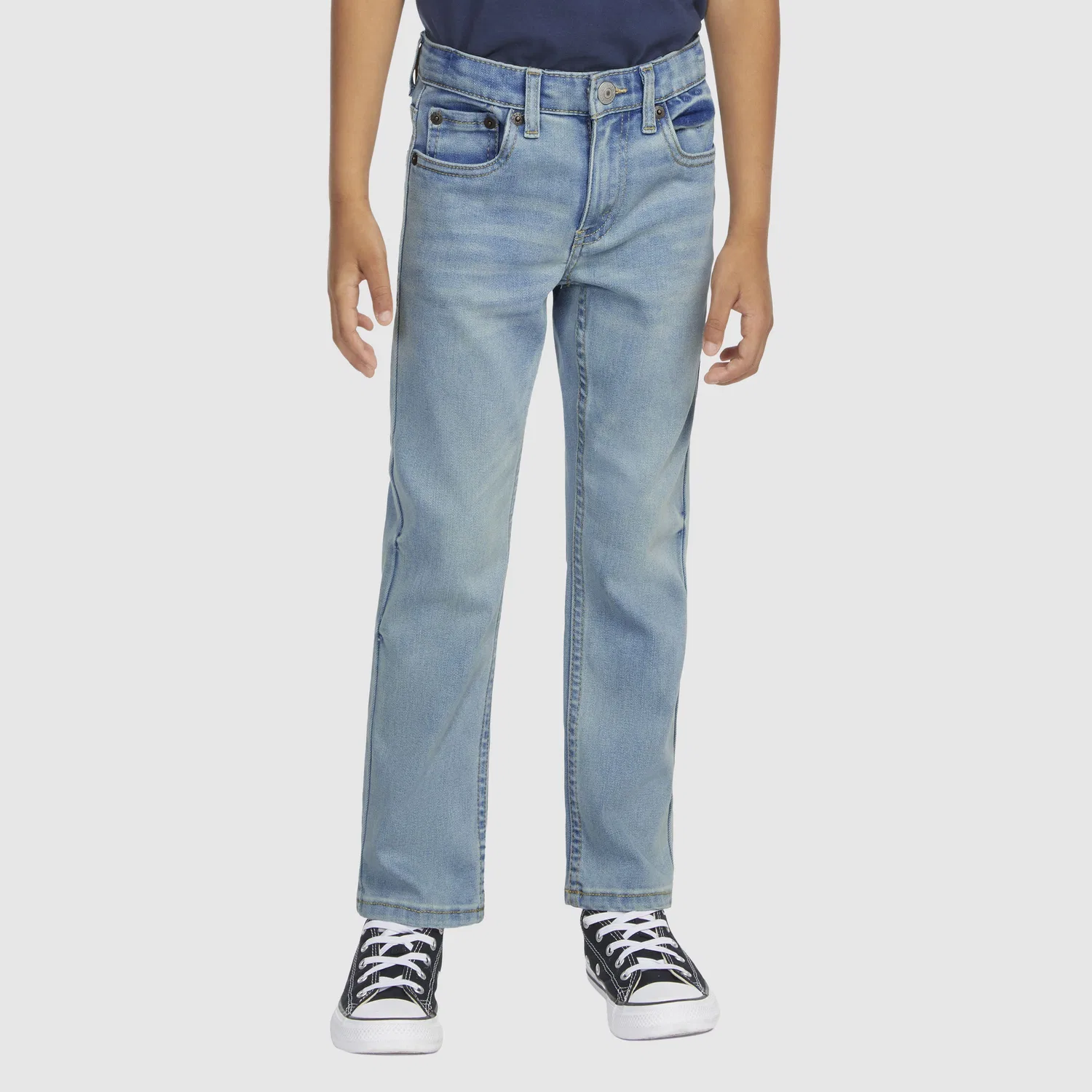 Джинсы 511 Slim Fit Eco Performance для мальчиков 4-7 лет Levi's, Light Wash — фото 2