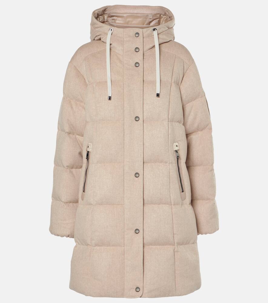 

Пуховик Fanja из кашемира Bogner, 180/Beige