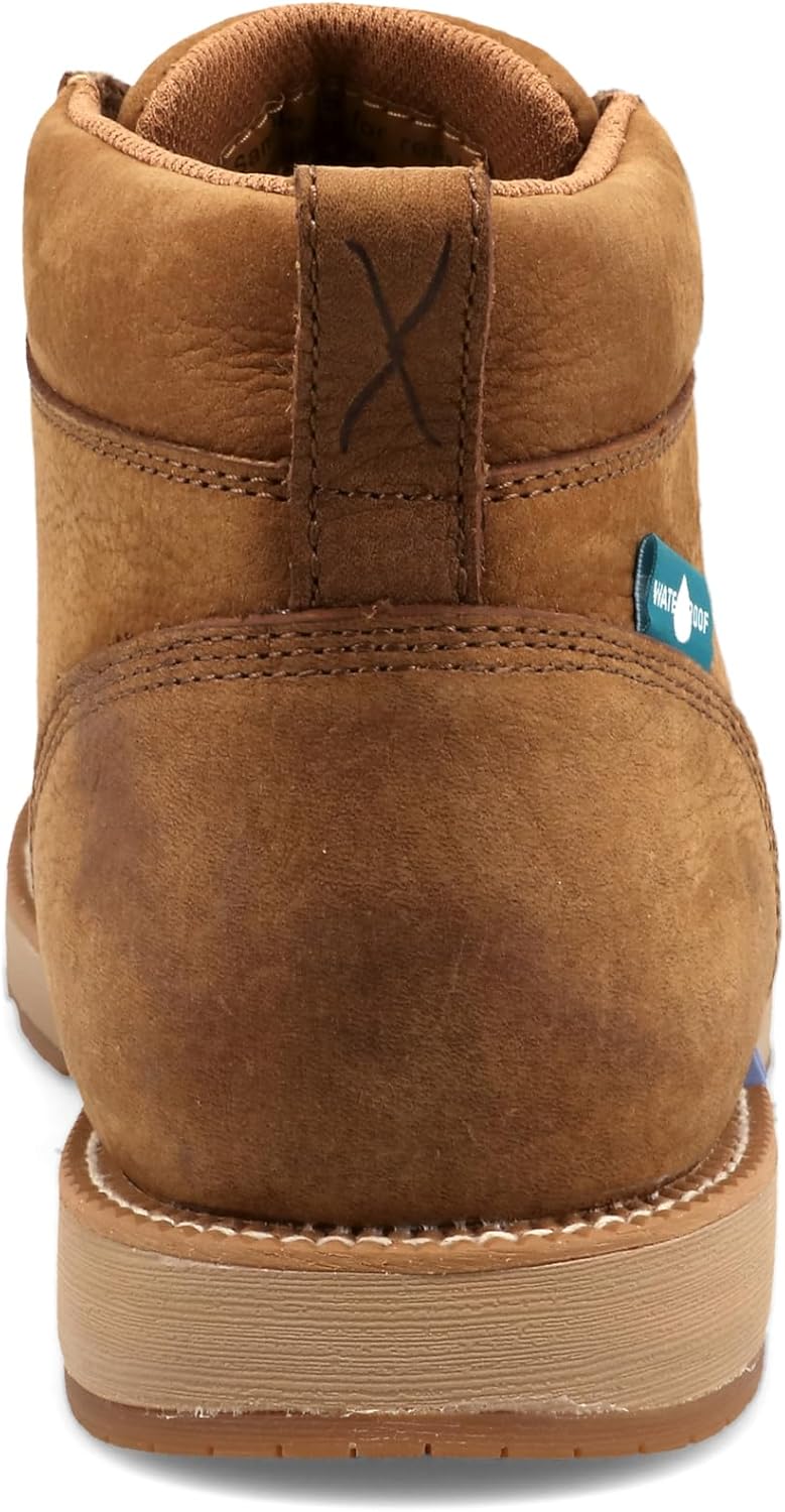 Ботинки Twisted X мужские 6 с подошвой Cellstretch Wedge, коричневый — фото 3
