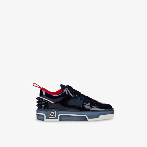 

Кожаные кроссовки Astrocool Christian Louboutin, цвет zaffiro