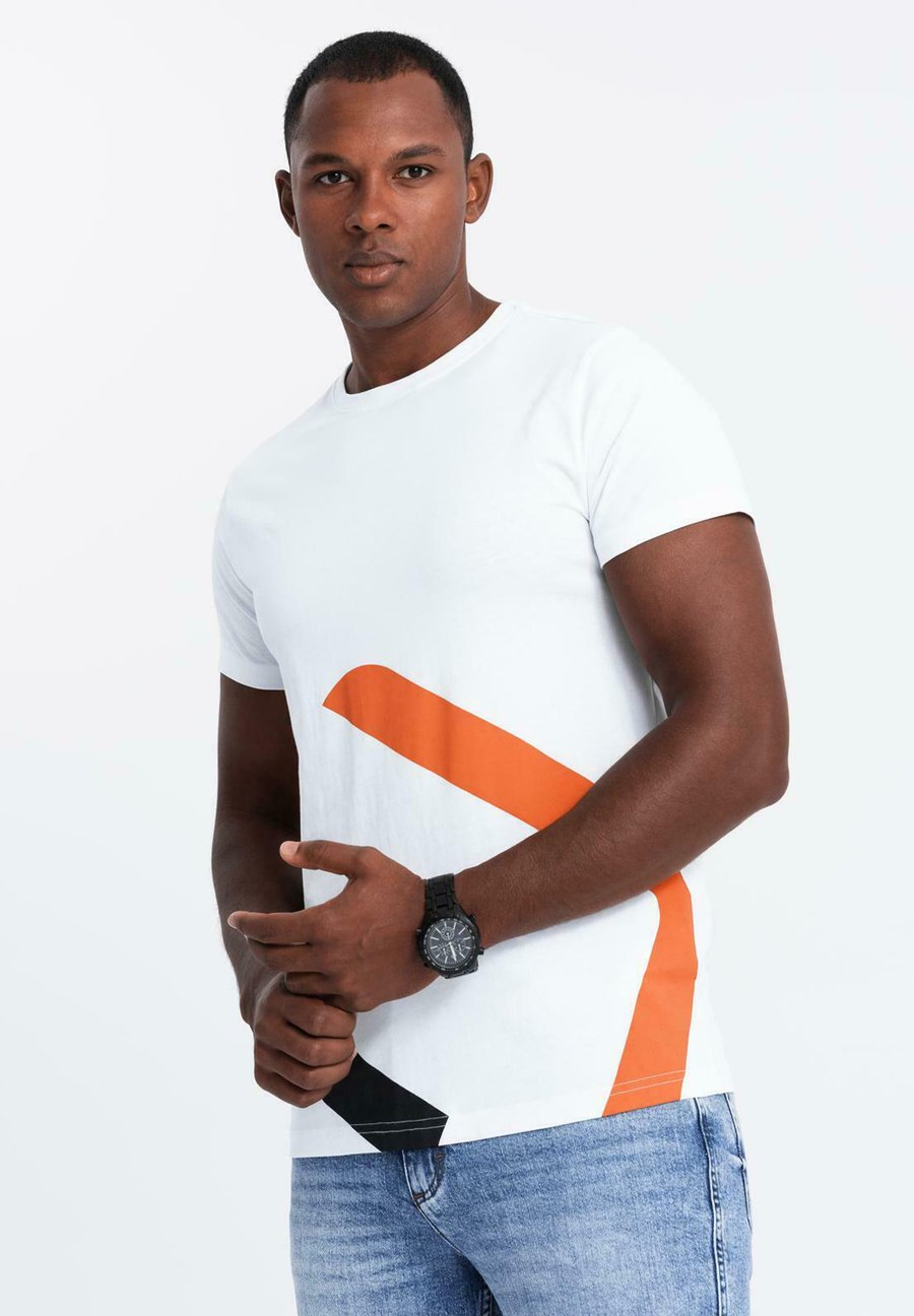 

Футболка Ombre Print T-shirt, White, Белый, Футболка Ombre Print T-shirt, White