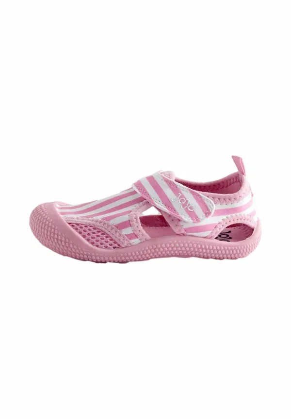 Сандалии для прогулок по пляжу Regular fit Jojo Maman Bébé, розовая широкая полоска