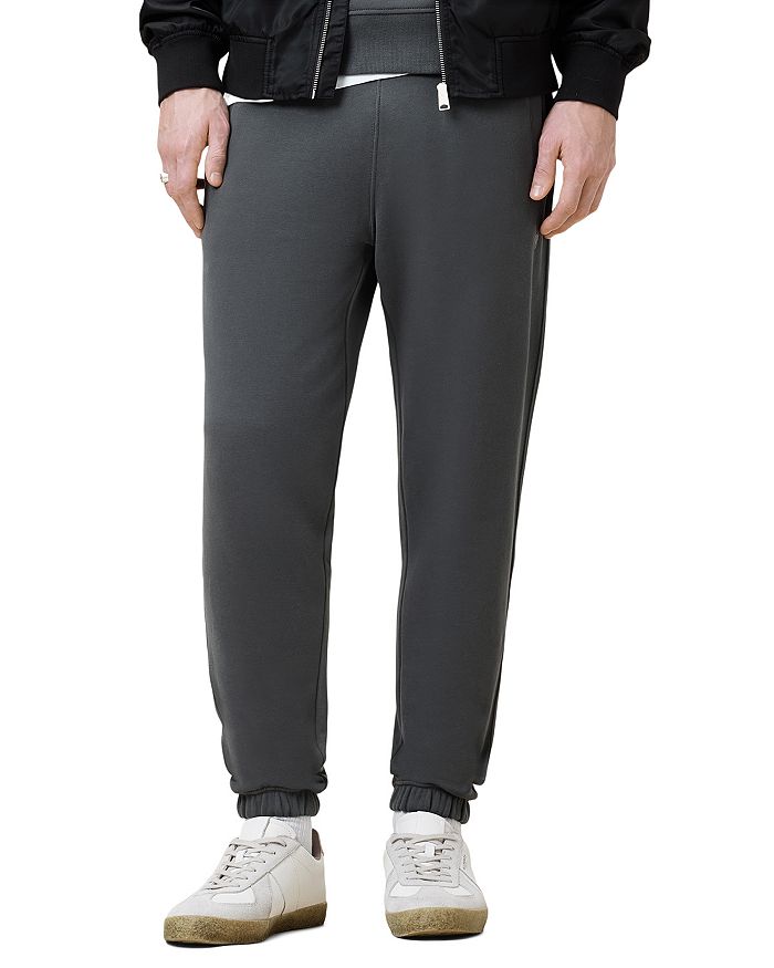 

Рейвен Хлопковые классические спортивные брюки ALLSAINTS, серый