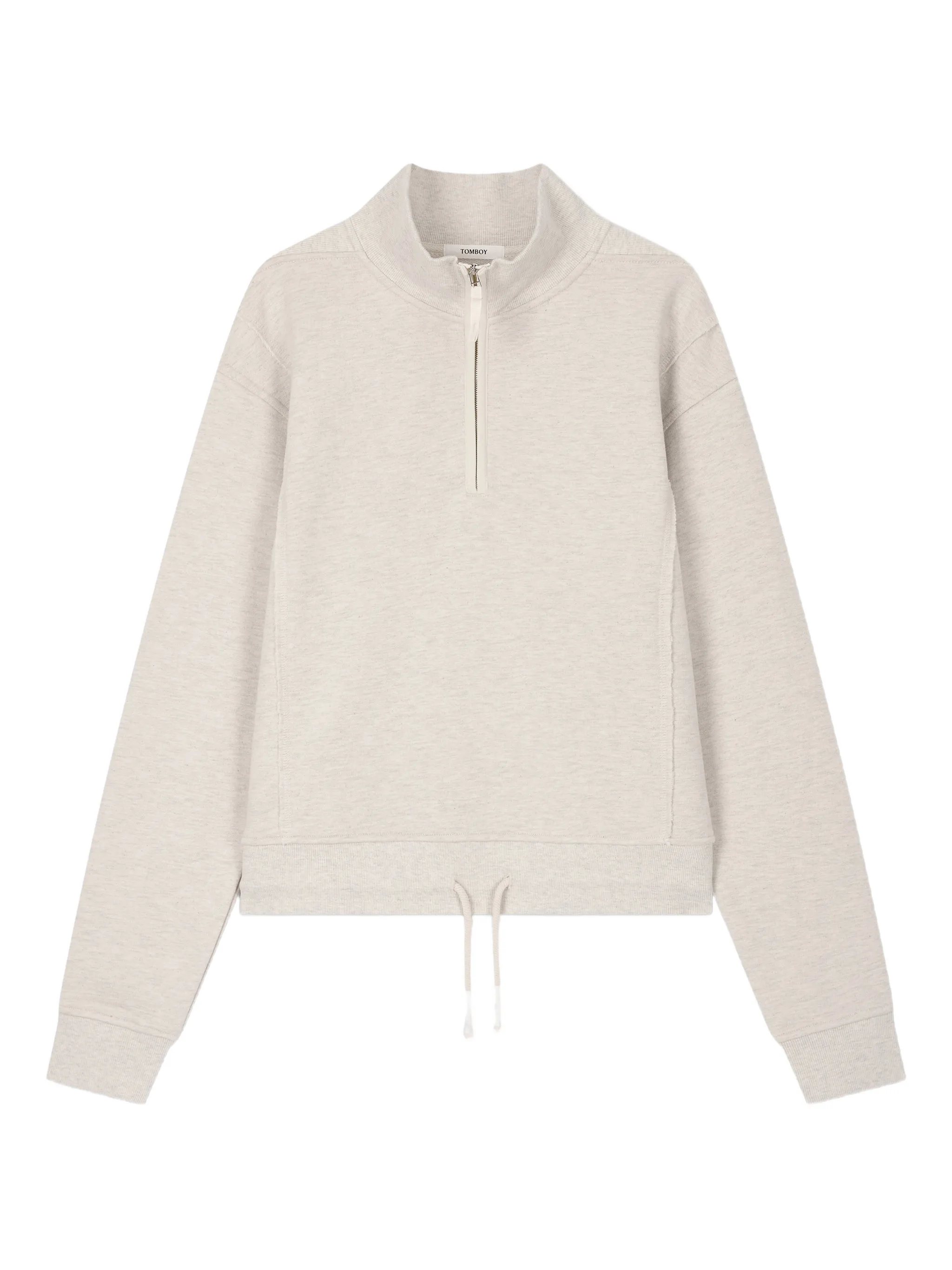 

Толстовка на молнии наполовину Studio Tomboy, бежевый
