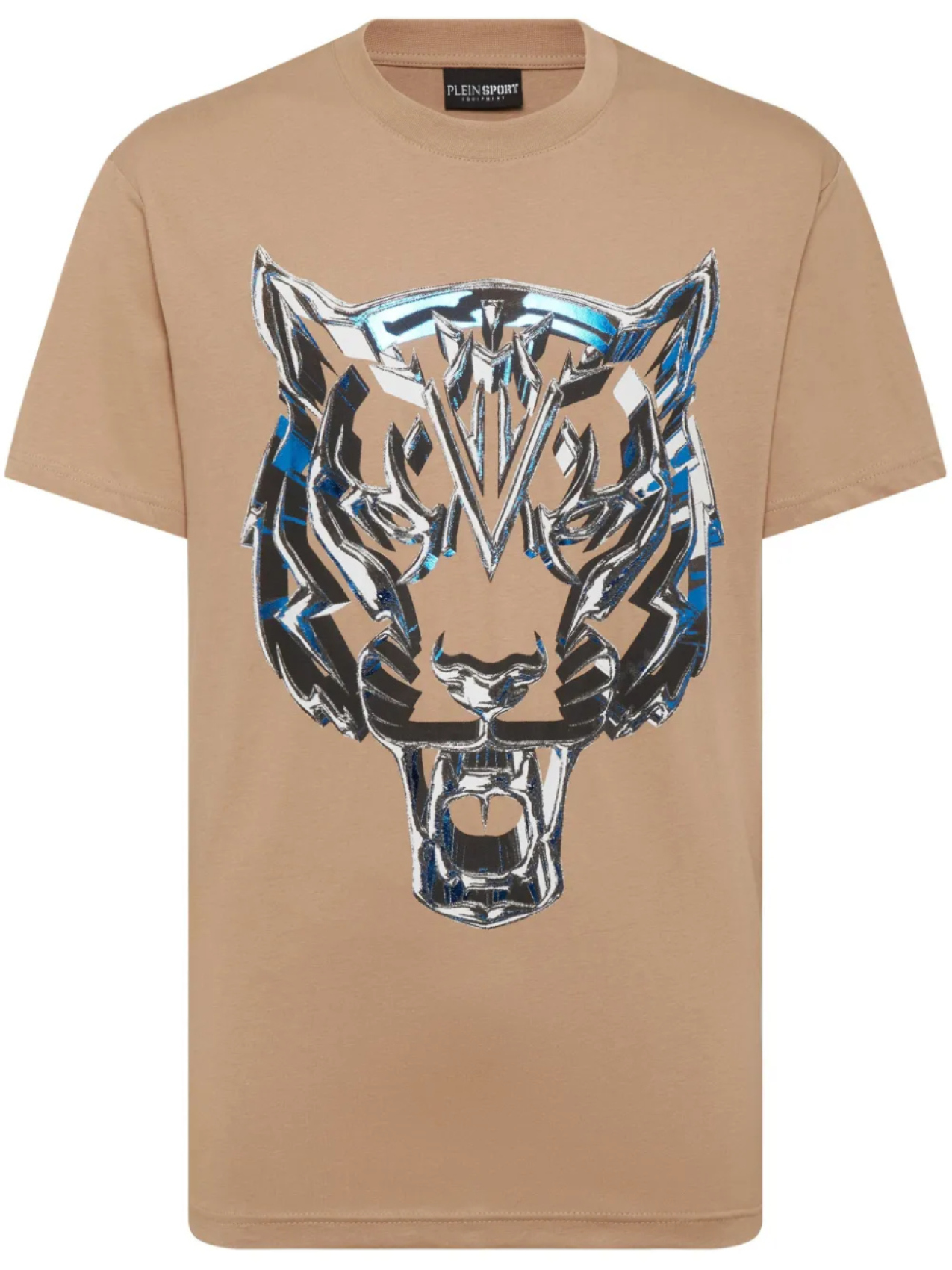

Plein Sport футболка SS Chrome Tiger, нейтральный