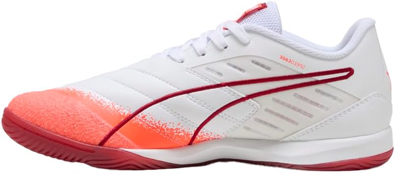 Мужские кроссовки PUMA Ibero Iv с шнуровкой, повседневные - красные с белым — фото 3
