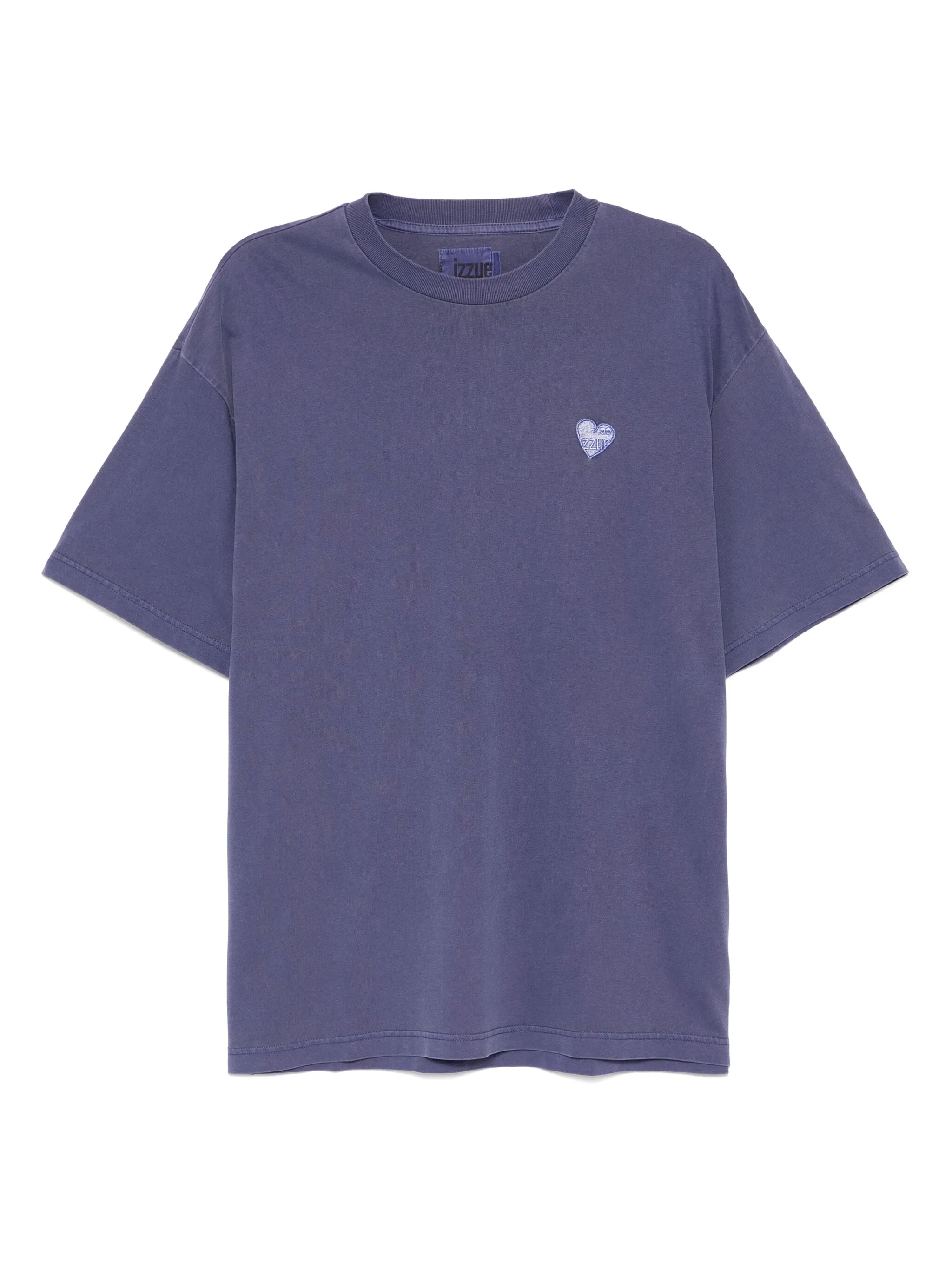 

Футболка с нашивкой-логотипом Izzue, фиолетовый