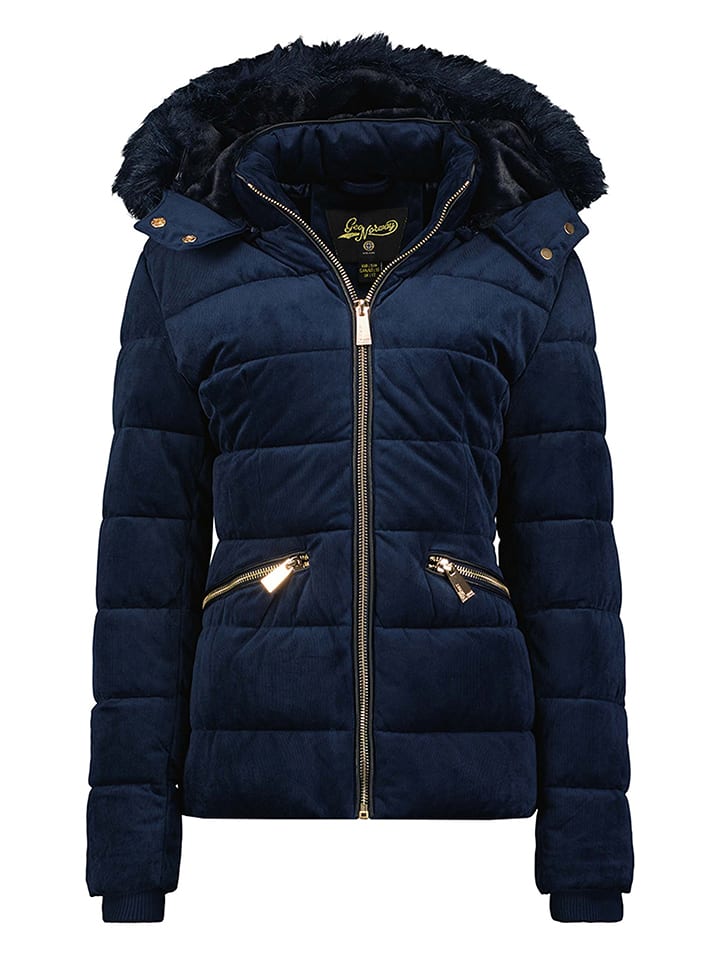 

Стеганая куртка Geographical Norway Steppjacke Bilove, темно-синий