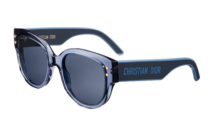 

DIOR Тихий океан B2I круглые солнцезащитные очки, Blue