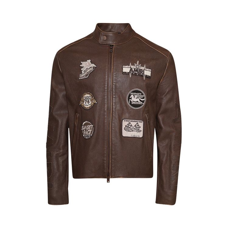 

Куртка Amiri Patch Racer Jacket, Walnut Brown