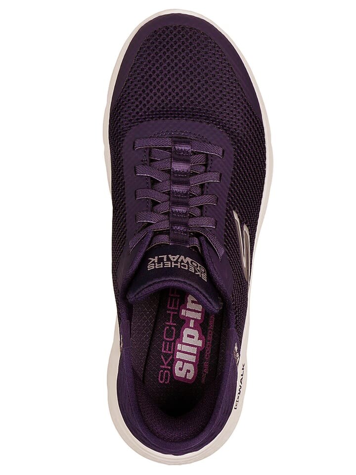 Низкие кроссовки Skechers Low GO WALK Flex Grand Entry, фиолетовый — фото 4