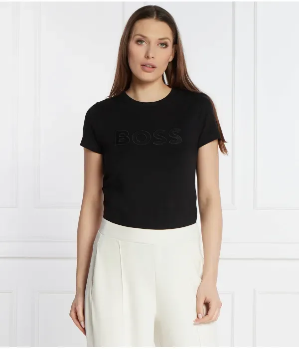 Мероприятия с футболками regular fit Boss, черный — фото 3