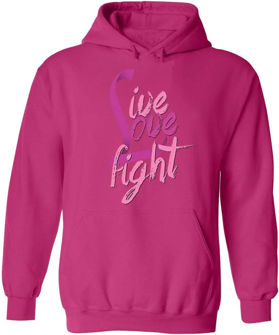 

Толстовка с капюшоном Live Love Fight Unisex Pullover Hoodie Camalen