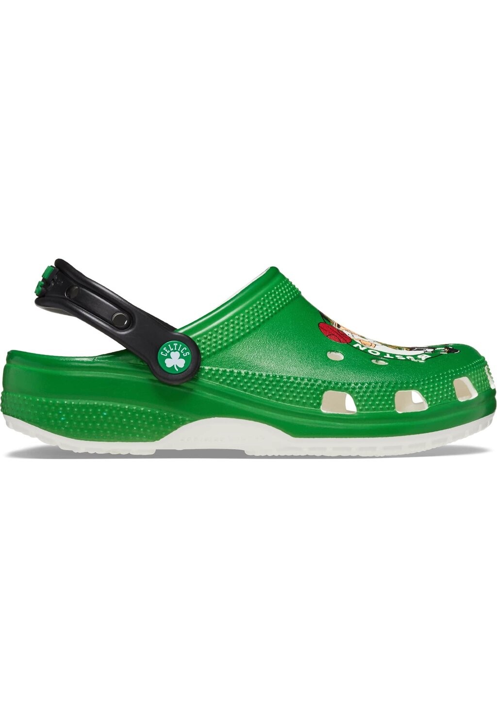 Шлепанцы NBA BOSTON CELTICS Crocs, цвет white