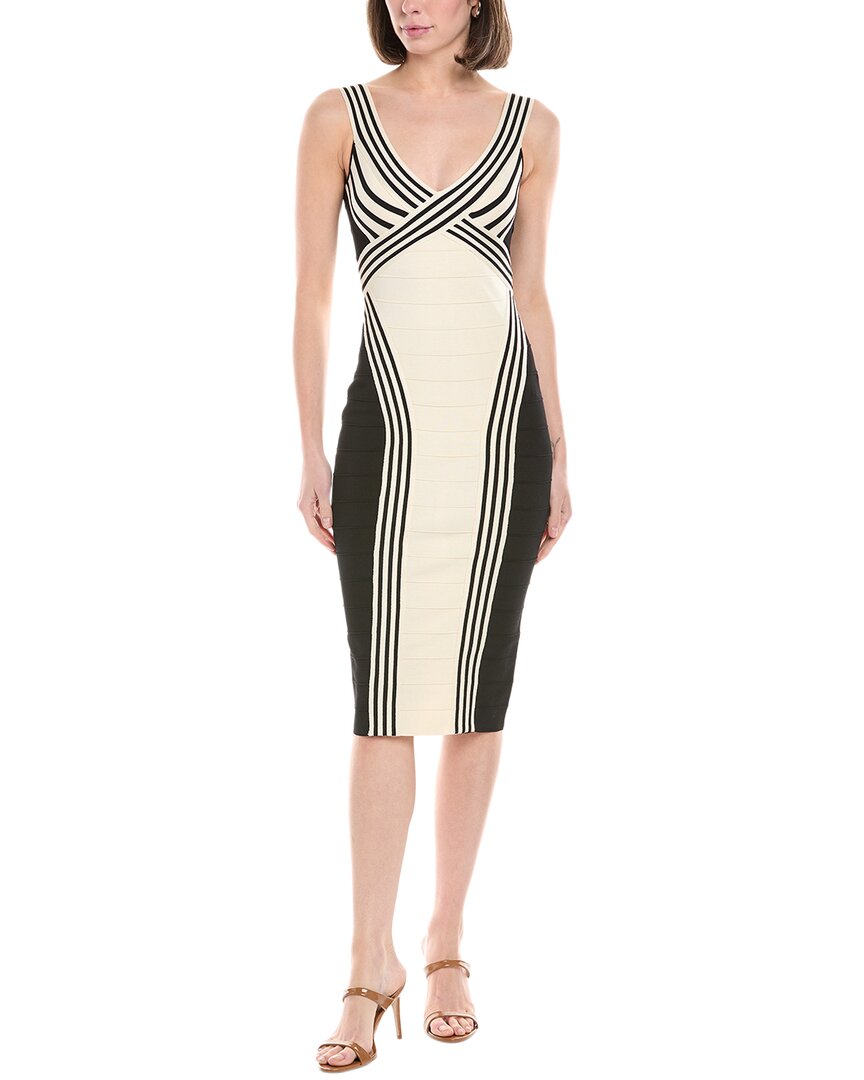 

Платье Elisabetta Franchi Bandage Sheath, черный