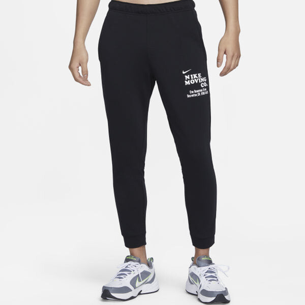 Штаны с логотипом спортивная одежда трикотажные штаны с принтом Nike, черный — фото 3