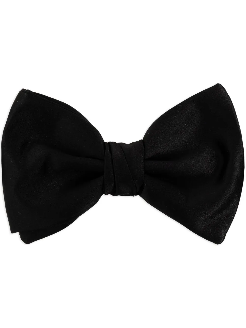 

Шелковый галстук-бабочка GIORGIO ARMANI, черный