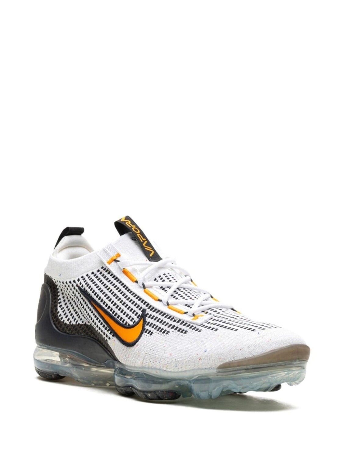 Nike кроссовки Air VaporMax 2021 Flyknit "Белый кумкват", белый — фото 2