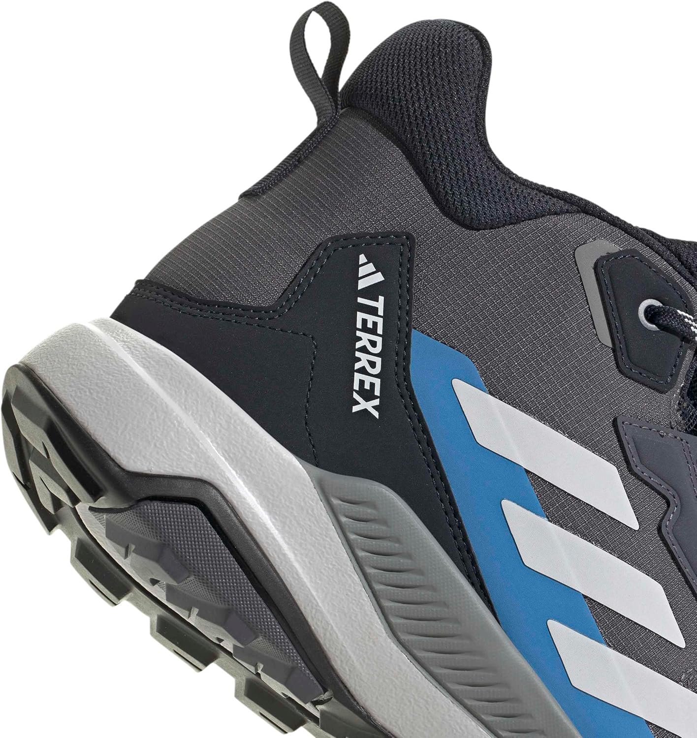 Мужские походные ботинки adidas Terrex Anylander Mid Top Rain.Rdy, серый — фото 2