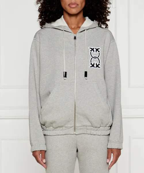 

Толстовка Regular fit Pinko, серый