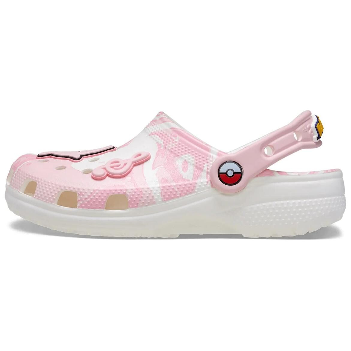 Сабо Classic Clog Pokémon Jigglypuff Crocs, розовый