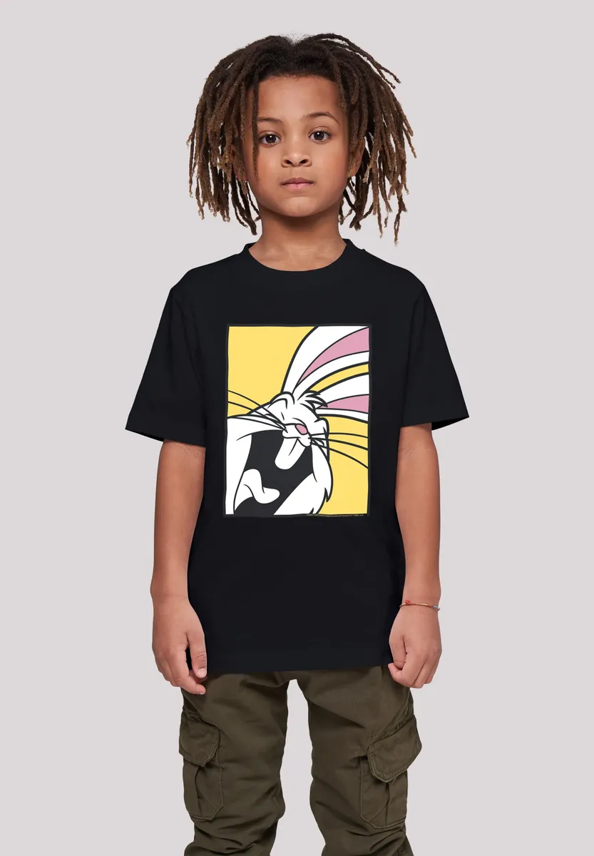 

Футболка F4NT4STIC "Looney Tunes Bugs Bunny Laughing", принт, черный