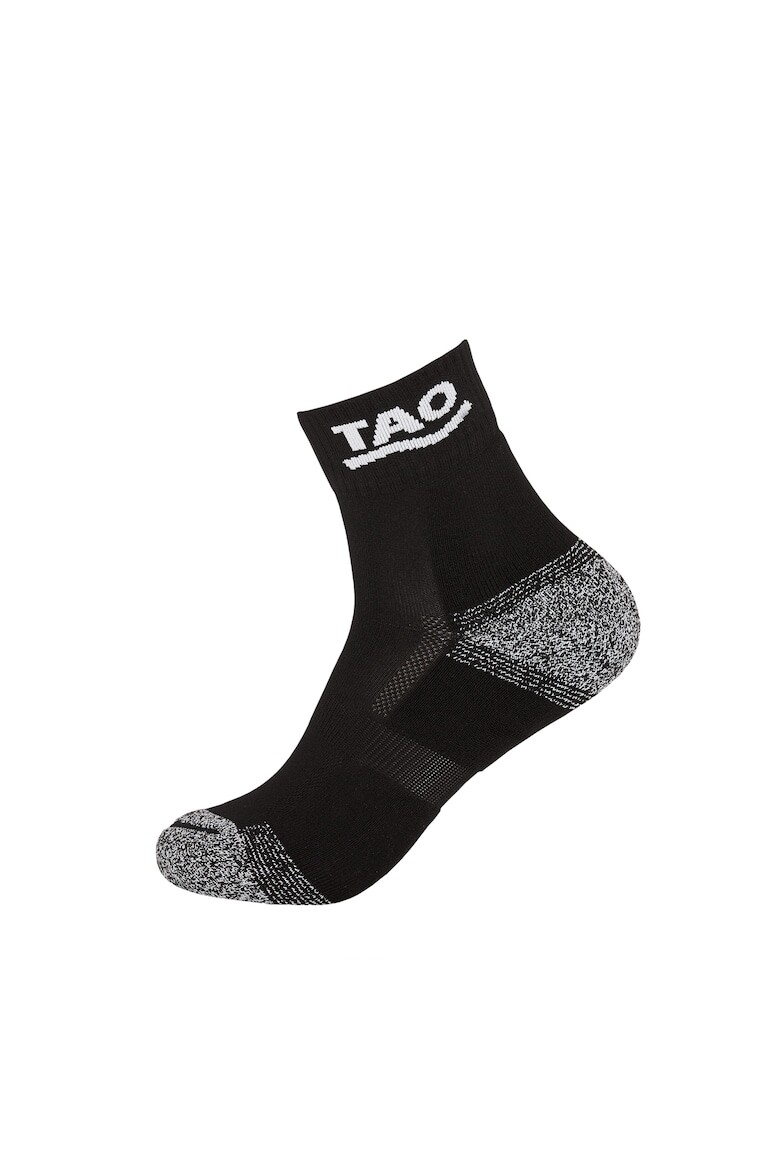 

Короткие носки для бега с логотипом Tao, черный
