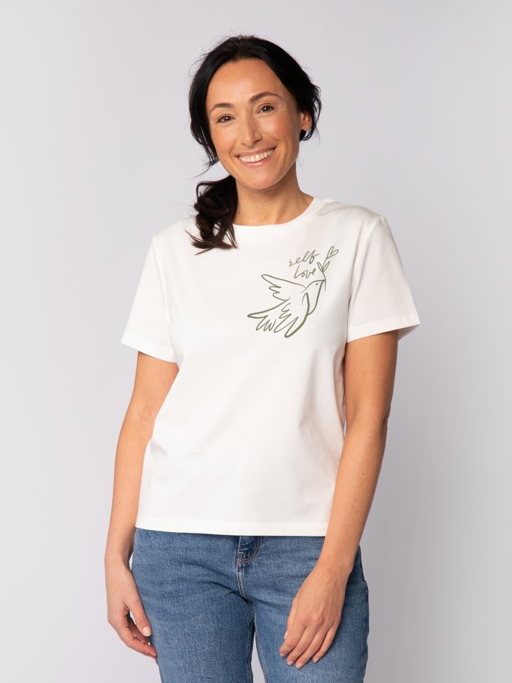 

Футболка wat Apparel T-Shirt Self love, белый