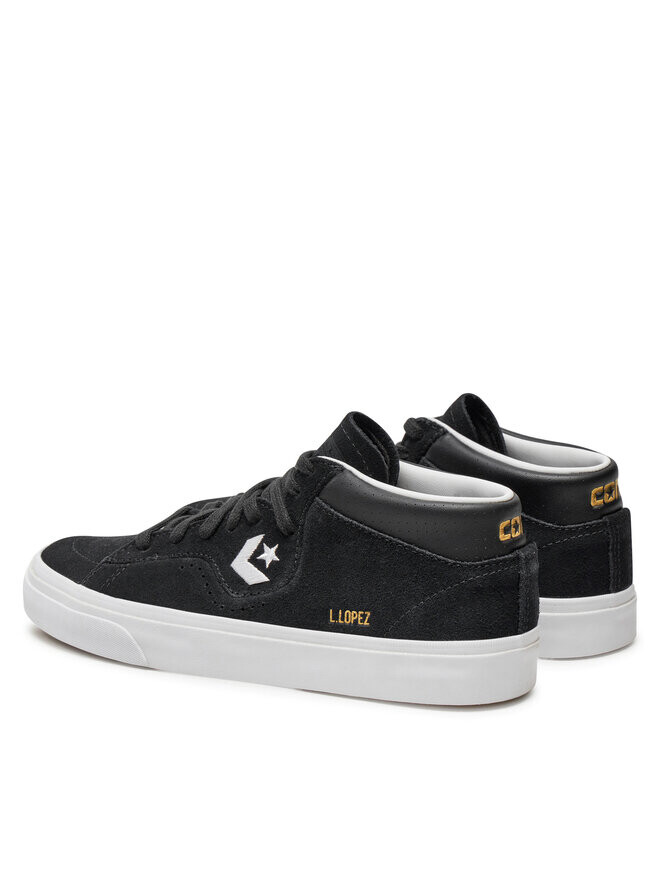 Кроссовки Converse Louize Lopez Pro Mid, черный — фото 3