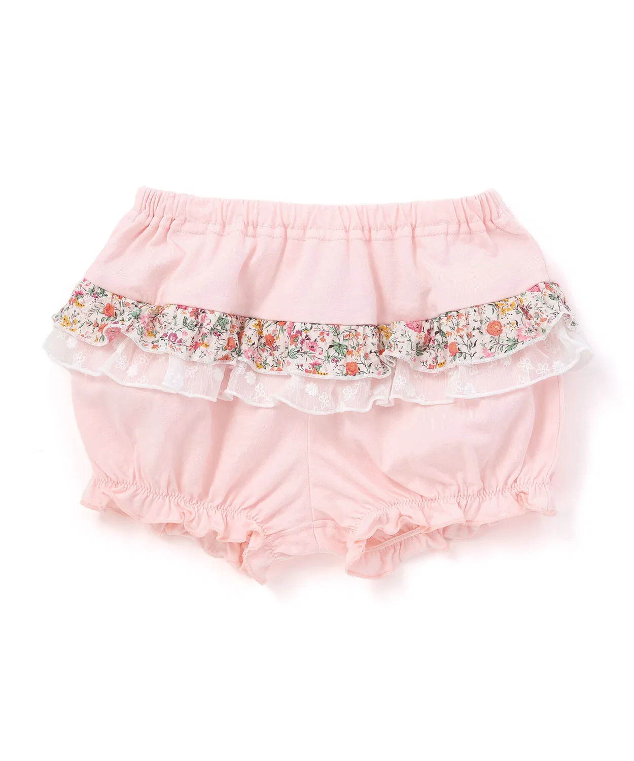 Детские шорты Liberty Print с цветочным принтом и рюшами, Reduction, 60-90 см, синий — фото 2