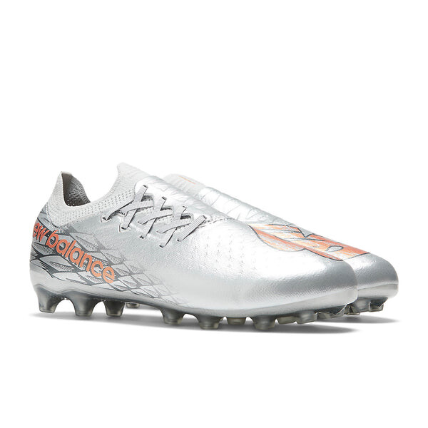 Кроссовки furon v7 pro ag New Balance, серебряный — фото 3
