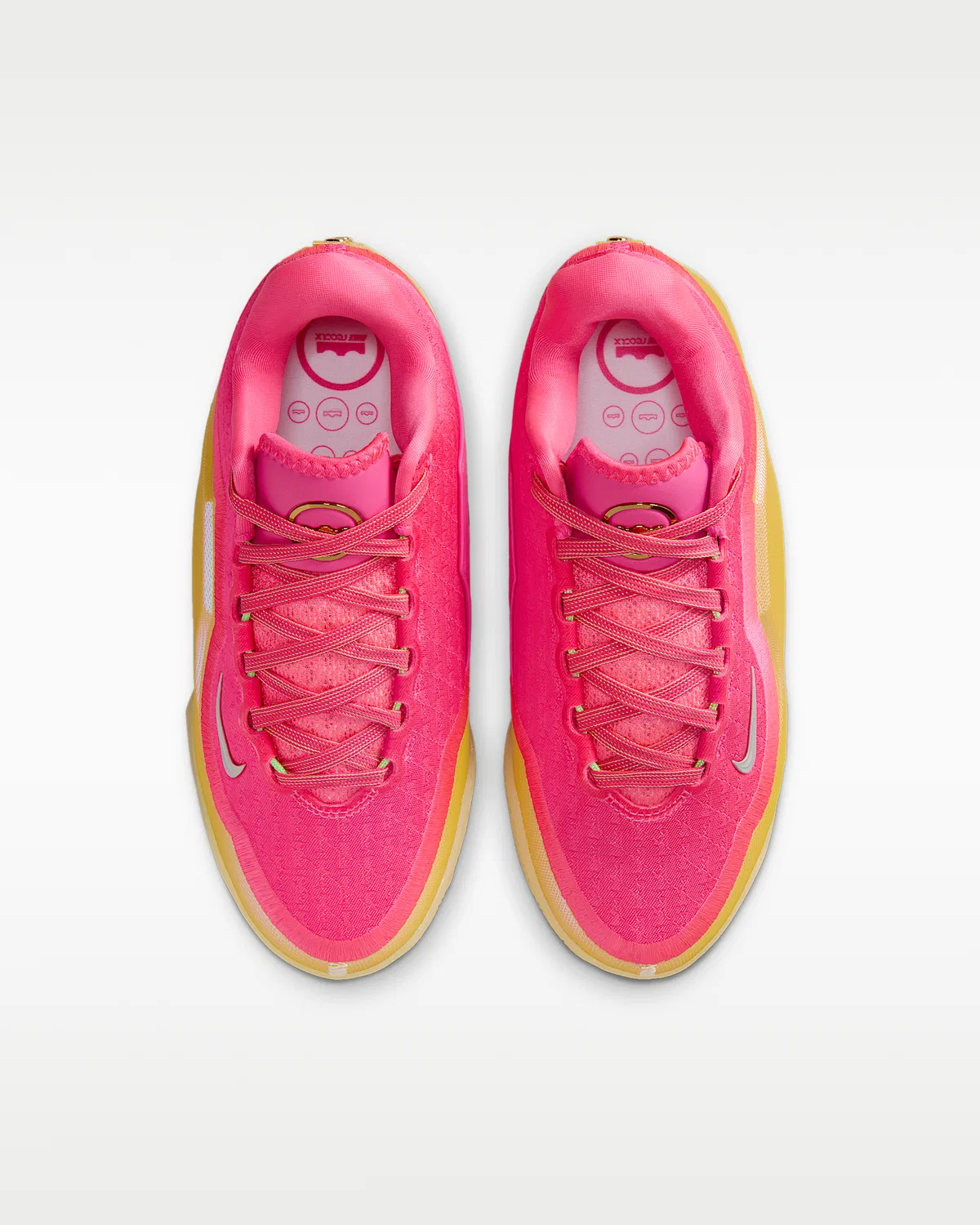 Детские баскетбольные кроссовки LeBron XXIII "Good Intentions", Hyper Pink/Alabaster/Black/Black — фото 4