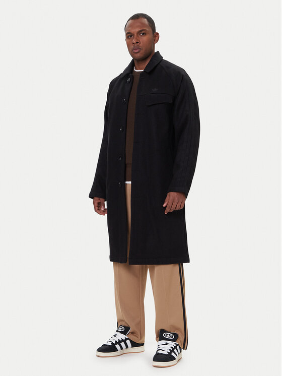 

Демисезонное пальто regular fit Premium Essentials JW0120 Adidas, черный