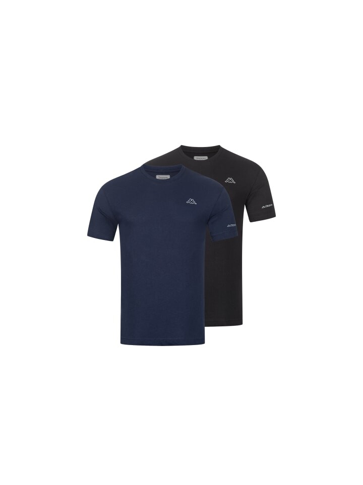 

Футболка Kappa, цвет schwarz/navy