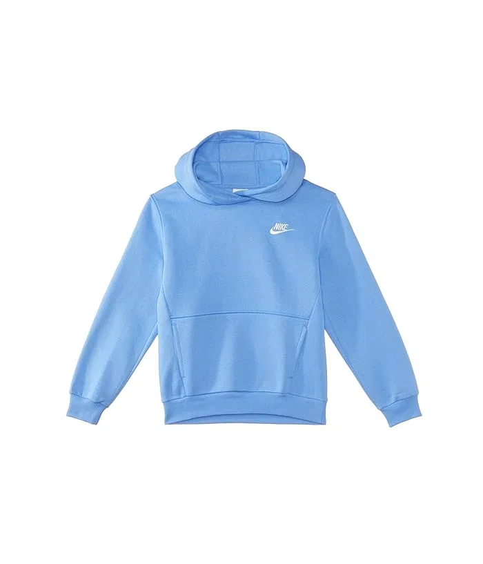 Худи Nike Kids NSW Club Fleece, Polar/White