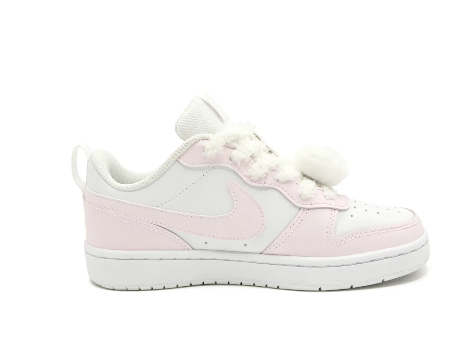 Детские скейтбординг-кроссовки Nike Court Borough Kids Pink — фото 3