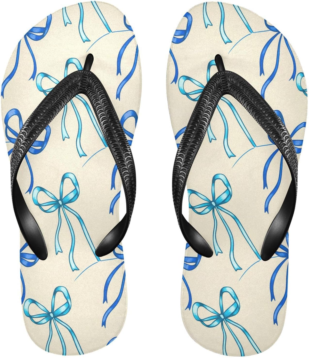 

Бежевые сланцы с бантом, пляжные босоножки с резиновой подошвой, нескользящие летние тапочки для мужчин и женщин Sinestour