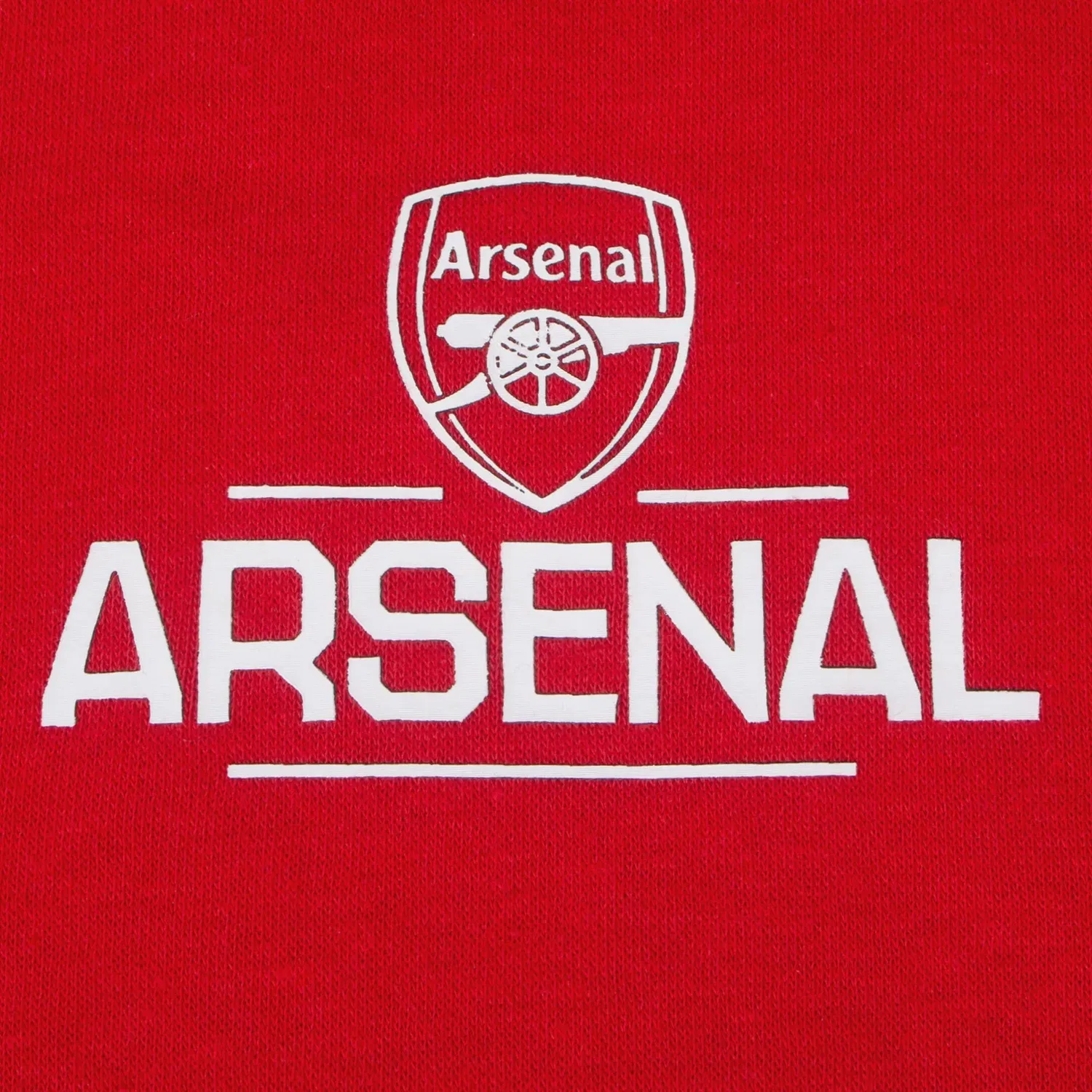 Детская худи на молнии Arsenal FC, красный — фото 3
