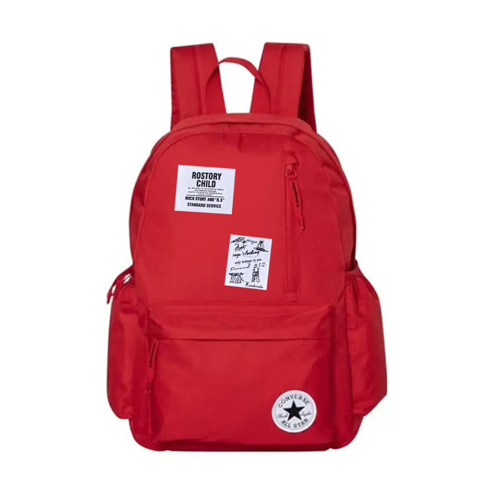 

Converse Полиэстеровый рюкзак обычный унисекс красный, Red