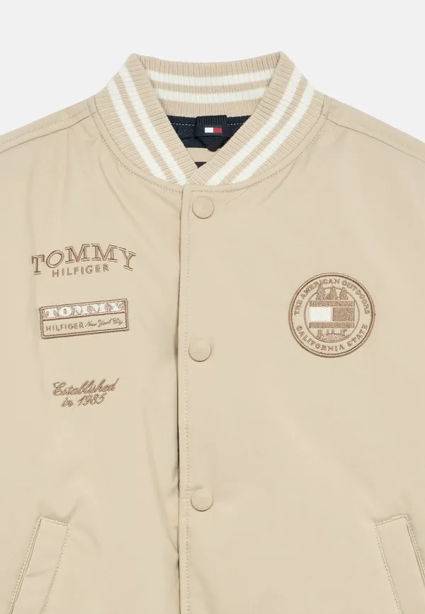 Куртка-Бомбер свободного кроя с логотипом на спине Tommy Hilfiger, Gulf Sand — фото 3