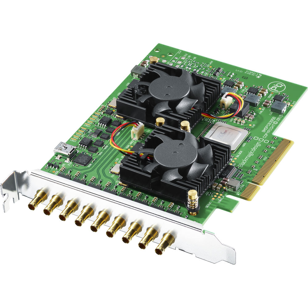

Blackmagic Design DeckLink Quad 2 8-канальная 3G-SDI карта захвата и воспроизведения