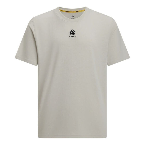 

Футболка curry tour graphic t-shirt 'grey black' Under Armour, серый