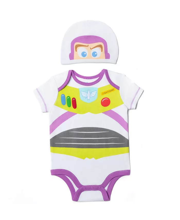 

Комплект боди и шапочки для мальчиков Baby Boys Toy Story, белый
