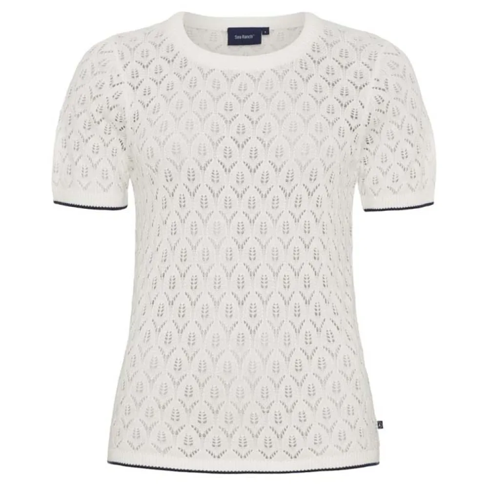 

Свитер Sea Ranch Brenda short sleeve, белый